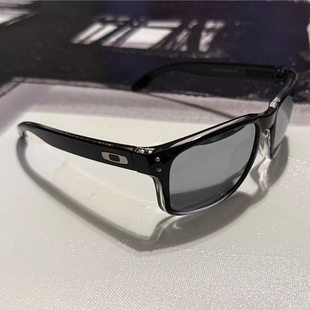 OO9102 Oakley Holbrook Dark Ink Fade Prizm Polarized Sunglasses - Picture 5 of 11